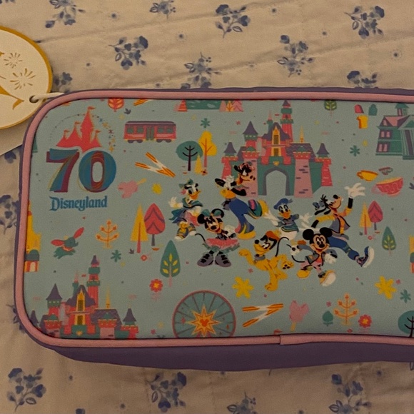 Stoney Clover Lane Disneyland Pouch 70th Anniversary - Picture 1 of 4